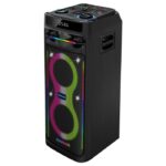 Aiwa Aw-X8283dj Party Speaker ลำโพงบลูทูธ ปาร์ตี้สปีคเกอร์ เสียงทรงพลัง พร้อมไฟ Led และคาราโอเกะ