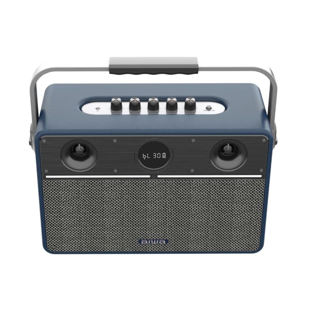 Aiwa Mi-X430 Enigma Essentials Lite ลำโพงบลูทูธ 40w ดอกลำโพง 4 นิ้ว พร้อมไมโครโฟน Portable Bluetooth Speaker