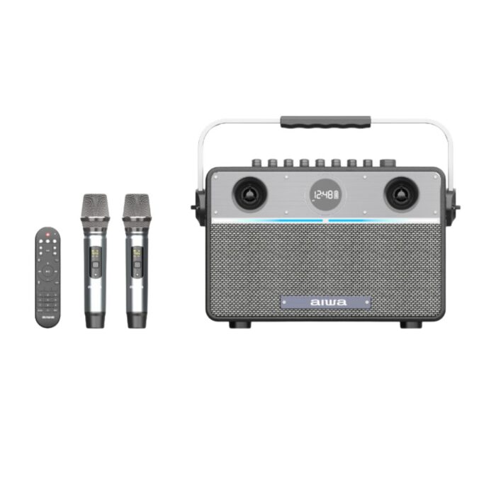 Aiwa Mi-X500 Enigma Essentials ลำโพงบลูทูธ 50w Portable Bluetooth Speaker ดอกลำโพง 3 นิ้วคู่ เสียงทรงพลัง