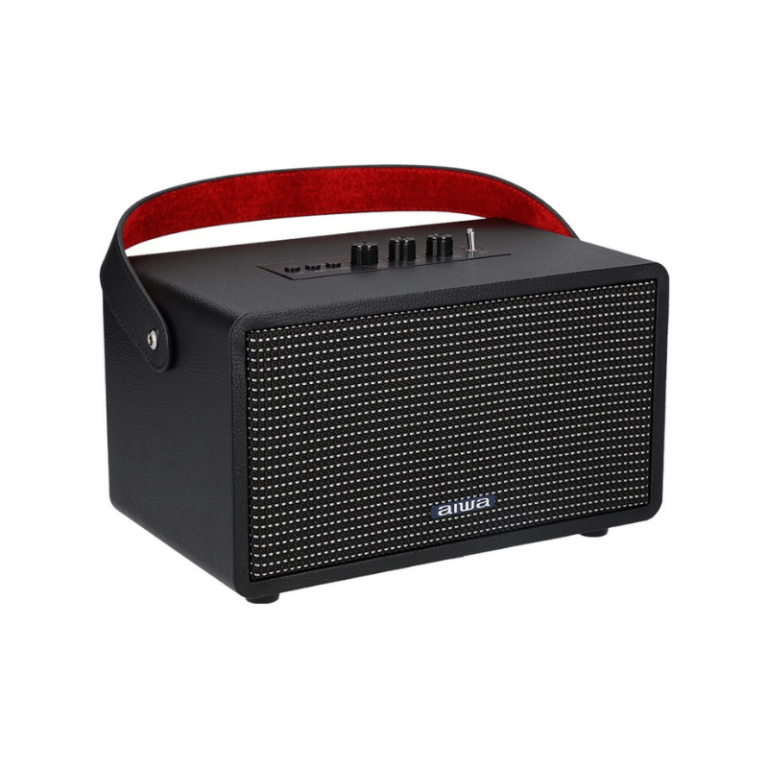 Aiwa Mi-X155 Retro Plus Pro ลำโพงบลูทูธ 60w ดอกลำโพง 5.25 นิ้ว Portable Bluetooth Speaker - Black