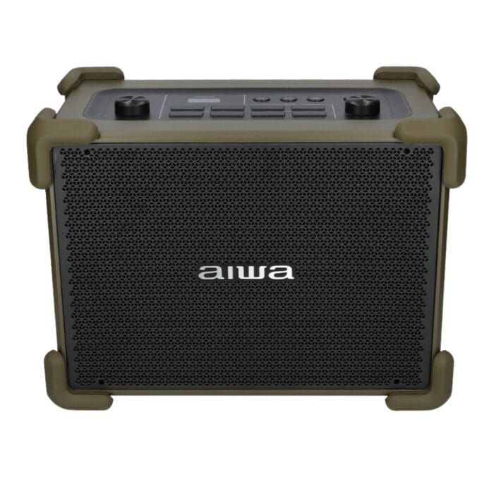 Aiwa Pb-X200 Comet 220w 8 นิ้ว Portable Bluetooth Party Speaker พร้อมไมโครโฟนคู่ และ Led Display
