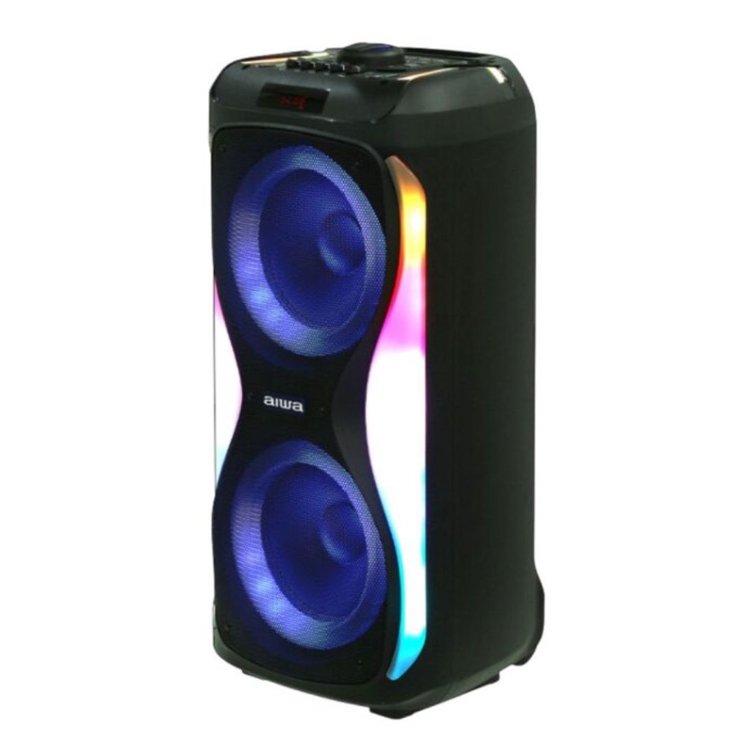 Aiwa Psp-210c Party Speaker ลำโพงบลูทูธ ปาร์ตี้สปีคเกอร์ เสียงทรงพลัง พร้อมไฟ Led Aiwa Psp-210c Party Speaker ลำโพงบลูทูธ ปาร์ตี้สปีคเกอร์ เสียงทรงพลัง พร้อมไฟ Led