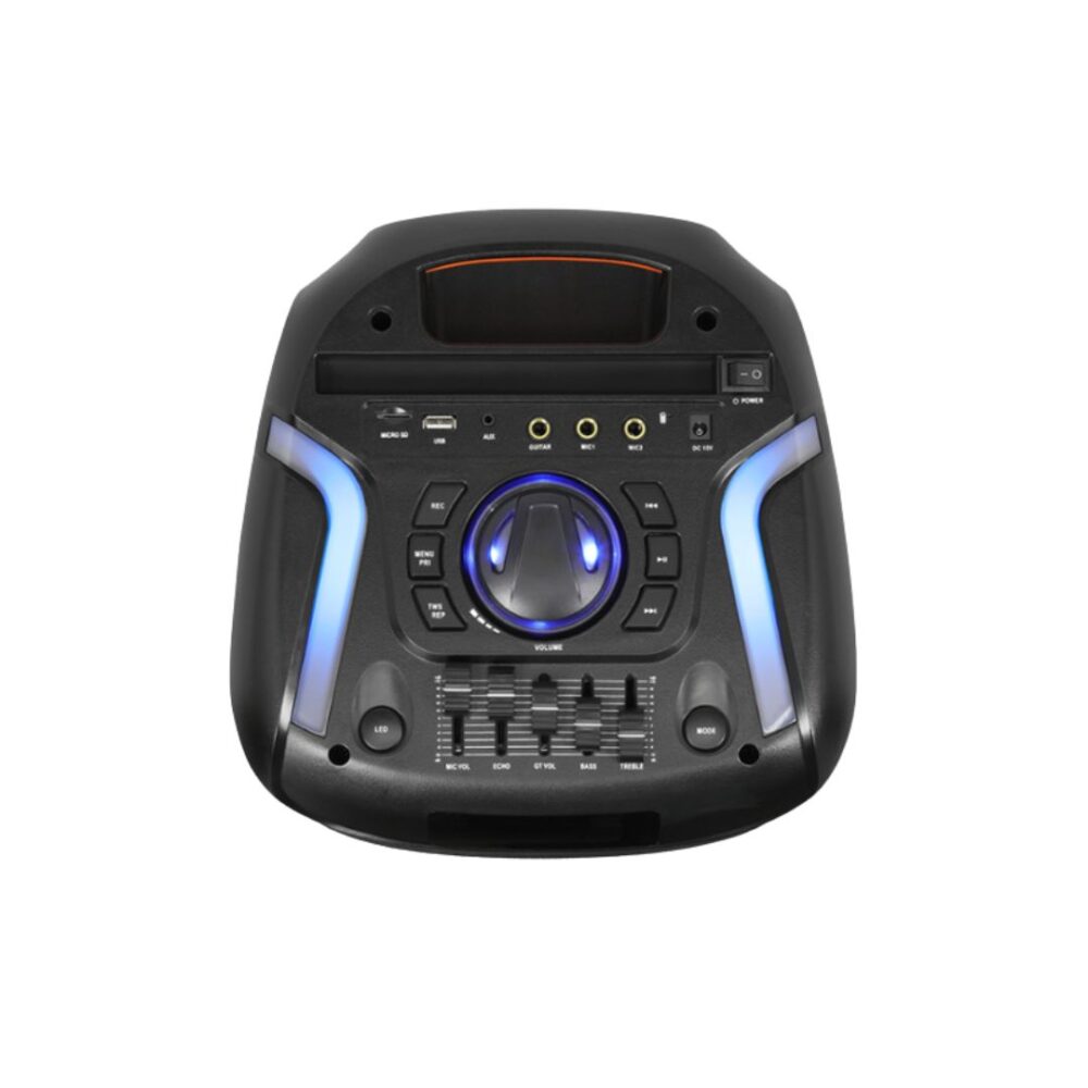 Aiwa Psp-808a Party Speaker ลำโพงบลูทูธ ปาร์ตี้สปีคเกอร์ เสียงทรงพลัง พร้อมไฟ Led