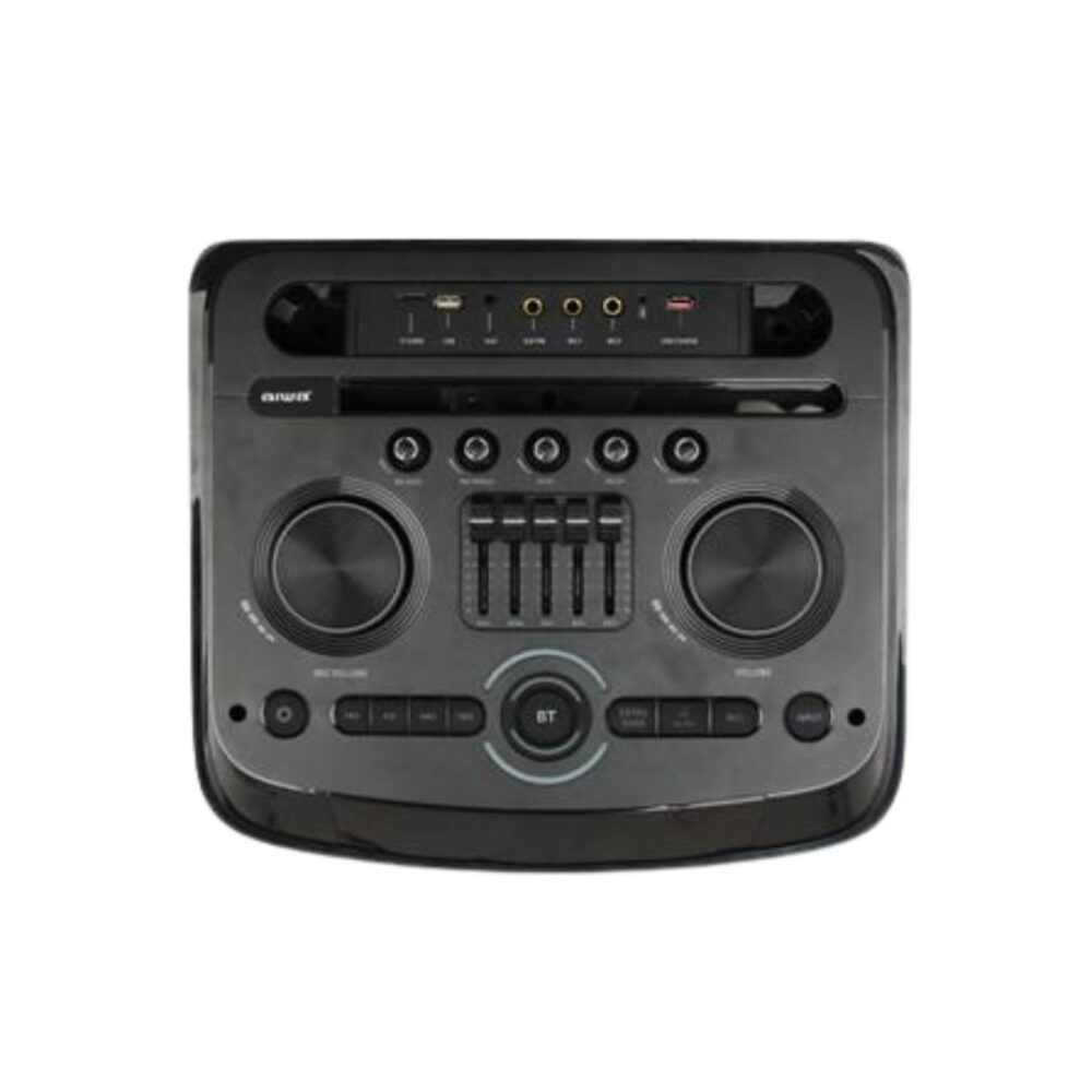 Aiwa Aw-X2121dsp Pro Party Speaker ลำโพงบลูทูธ ปาร์ตี้สปีคเกอร์ เสียงทรงพลัง พร้อมไฟ Led