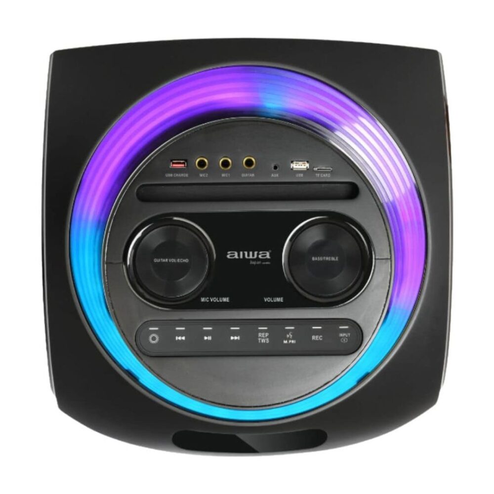 Aiwa Aw-X2124dsp Pro Party Speaker ลำโพงบลูทูธ ปาร์ตี้สปีคเกอร์ เสียงทรงพลัง พร้อม Dsp และไฟ Led Aiwa Aw-X2124dsp Pro Party Speaker ลำโพงบลูทูธ ปาร์ตี้สปีคเกอร์ เสียงทรงพลัง พร้อม Dsp และไฟ Led