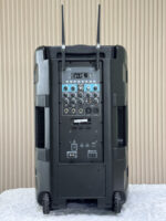 Aiwa Aw-X1500pro ลำโพงลากจูงมีแบตฯ ขนาด 15 นิ้ว 800 วัตต์ พร้อมไมค์ลอยมือถือคู่ ย่าน Uhf 10 ชาแนล