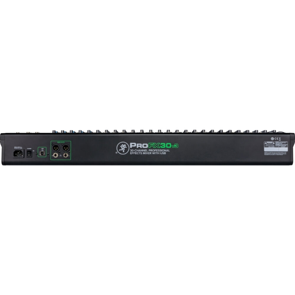 Mackie Profx30v3 มิกเซอร์ 30 ช่อง Professional Effects Mixer พร้อม Usb Recording สำหรับสตูดิโอ ไลฟ์สตรีม และงานแสดงสด Mackie Profx30v3 มิกเซอร์ 30 ช่อง Professional Effects Mixer พร้อม Usb Recording สำหรับสตูดิโอ ไลฟ์สตรีม และงานแสดงสด