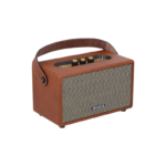 Aiwa Rs-X88 Retro Elite Plus ลำโพงบลูทูธ 100w ดอกลำโพง 6.5 นิ้ว Portable Bluetooth Speaker (สี Brown / Black) - Brown