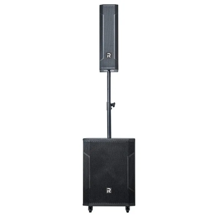 River Acoustics Lw15 ลำโพงแอคทีฟคอลัมน์ 15 นิ้ว 800w พร้อม Bluetooth & Usb Mp3