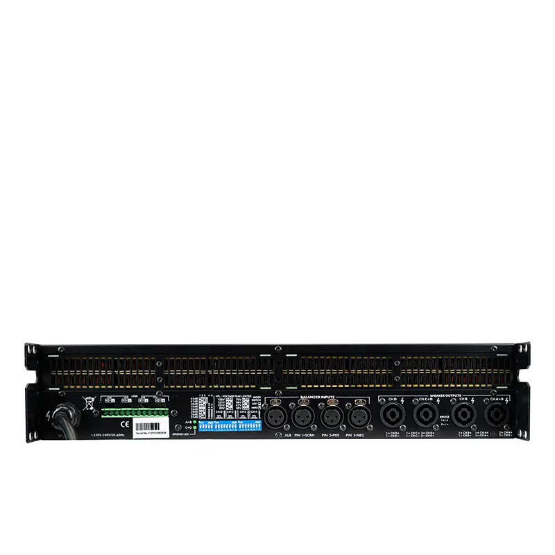 River Acoustics Td 10000q Mkii เพาเวอร์แอมป์ 4 แชนแนล River Acoustics Td 10000q Mkii เพาเวอร์แอมป์ 4 แชนแนล