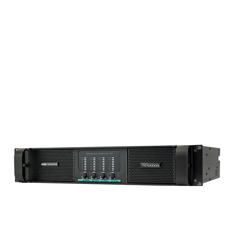 River Acoustics Td 10000q Mkii เพาเวอร์แอมป์ 4 แชนแนล River Acoustics Td 10000q Mkii เพาเวอร์แอมป์ 4 แชนแนล