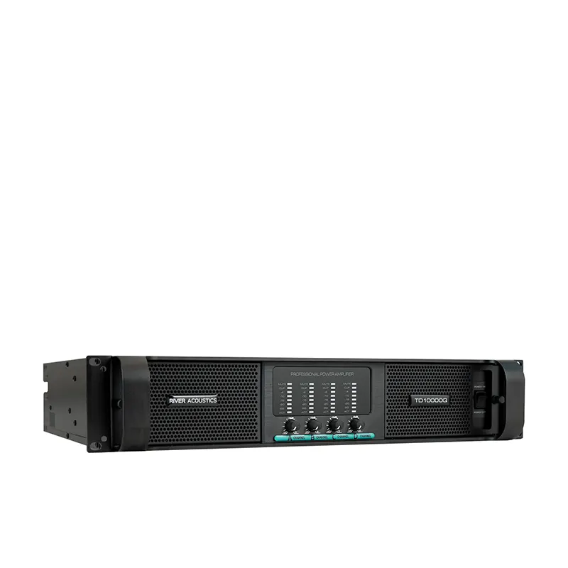 River Acoustics Td 10000q Mkii เพาเวอร์แอมป์ 4 แชนแนล River Acoustics Td 10000q Mkii เพาเวอร์แอมป์ 4 แชนแนล