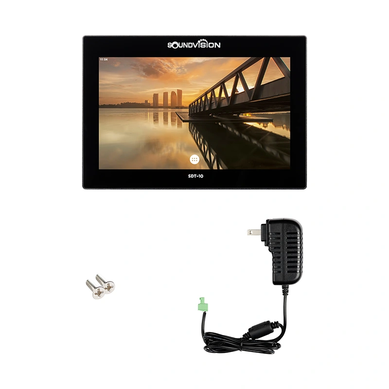 Soundvision Sdt-10 แผงควบคุมหน้าจอสัมผัส ขนาด 7 นิ้ว Soundvision Sdt-10 แผงควบคุมหน้าจอสัมผัส ขนาด 7 นิ้ว