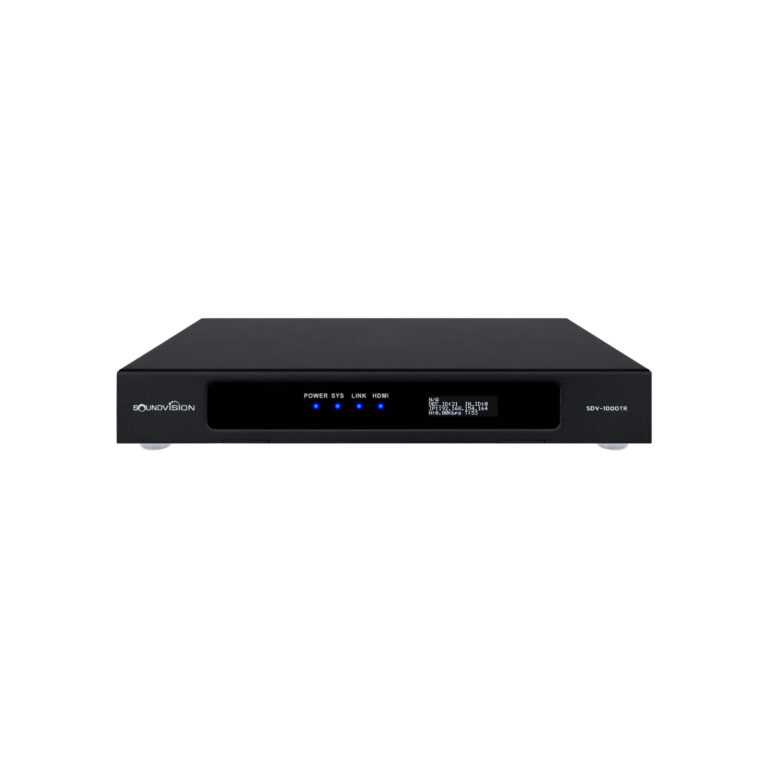 Soundvision Sdv-1000tr ตัวเข้ารหัส/ถอดรหัส Hdmi ผ่านระบบ Avoip ความละเอียด 4k