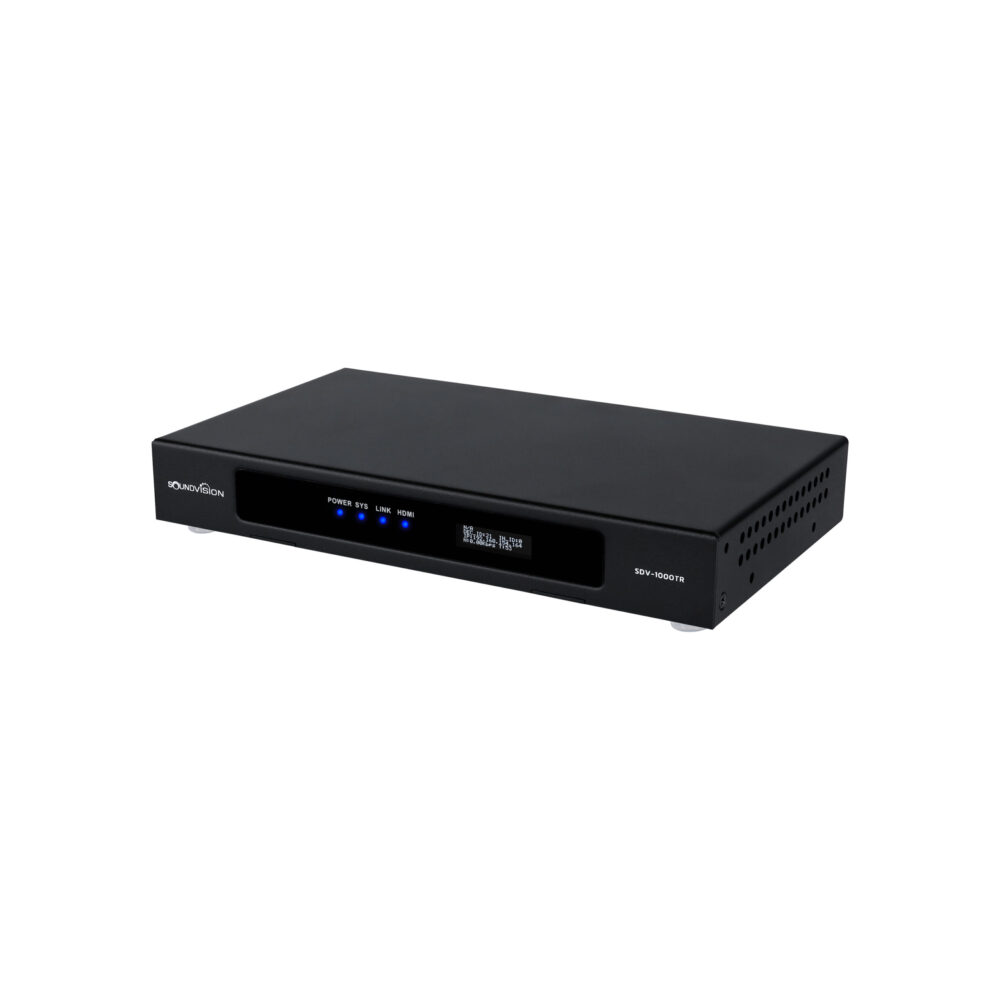 Soundvision Sdv-1000tr ตัวเข้ารหัส/ถอดรหัส Hdmi ผ่านระบบ Avoip ความละเอียด 4k Soundvision Sdv-1000tr ตัวเข้ารหัส/ถอดรหัส Hdmi ผ่านระบบ Avoip ความละเอียด 4k