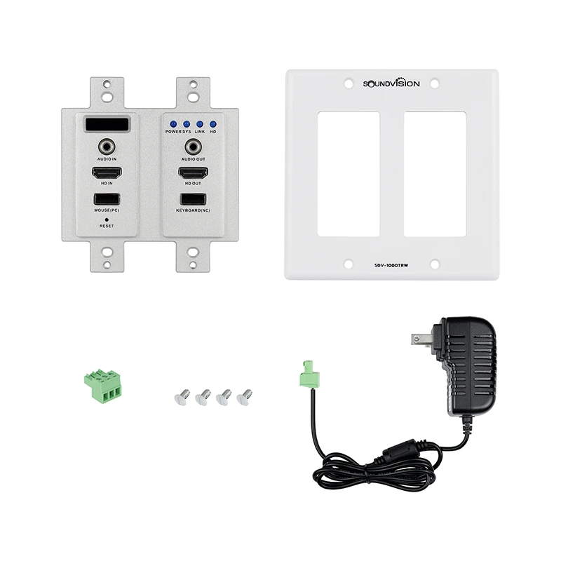 Soundvision Sdv-1000trw เครื่องส่ง และรับสัญญาณภาพ และเสียง 4k30 ผ่านเครือข่าย Ip (Hdmi) แบบติดผนัง Soundvision Sdv-1000trw เครื่องส่ง และรับสัญญาณภาพ และเสียง 4k30 ผ่านเครือข่าย Ip (Hdmi) แบบติดผนัง