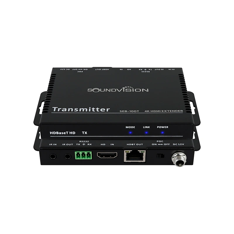 Soundvision Seb-100t กล่องรับสัญญาณสำหรับตัวขยาย 4k Hdmi Soundvision Seb-100t กล่องรับสัญญาณสำหรับตัวขยาย 4k Hdmi