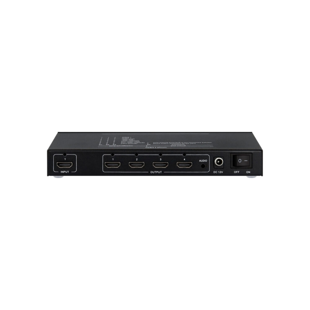 Soundvision Shs-104 ตัวแยกสัญญาณ 4k Hdmi เข้า 1 ออก 4 Soundvision Shs-104 ตัวแยกสัญญาณ 4k Hdmi เข้า 1 ออก 4