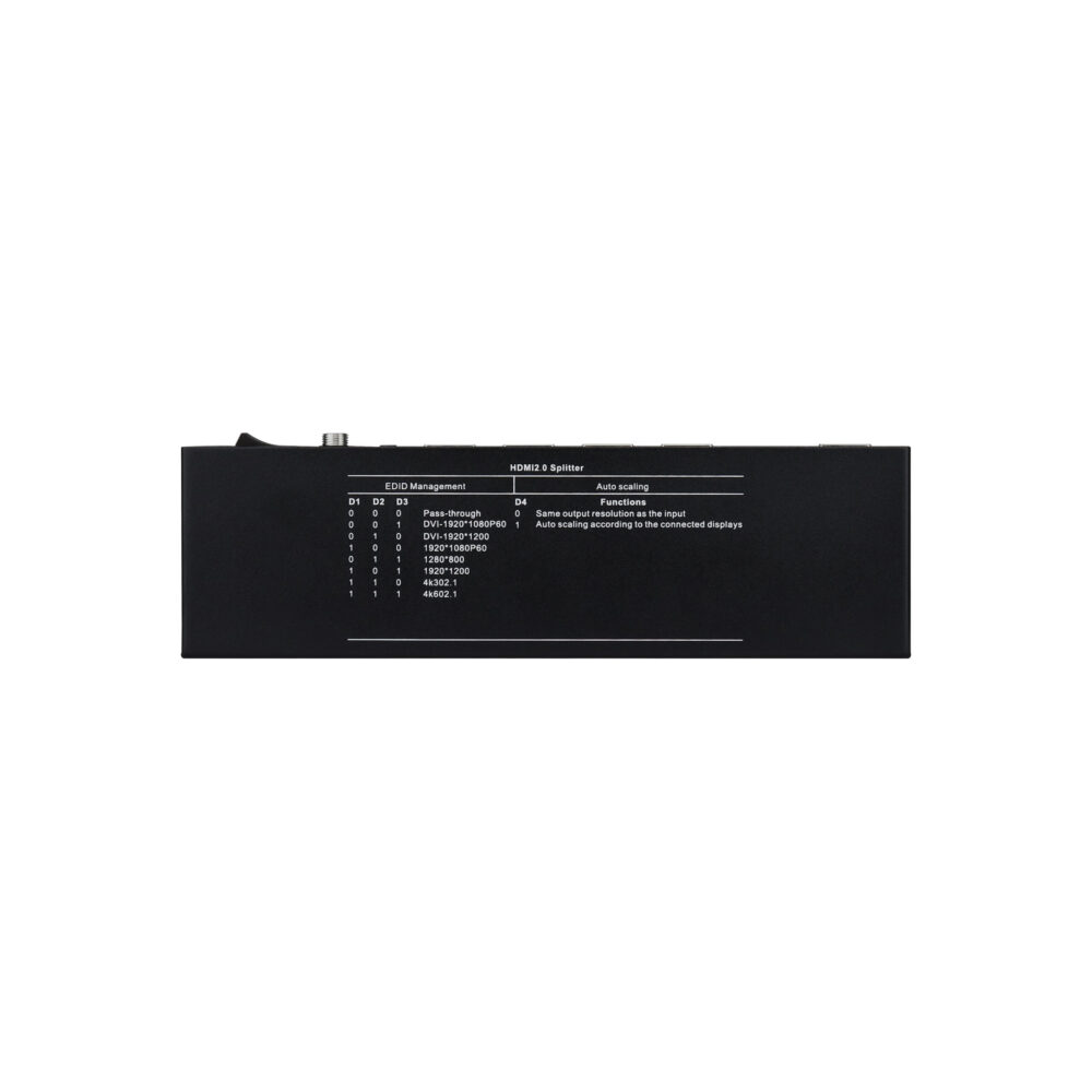 Soundvision Shs-104 ตัวแยกสัญญาณ 4k Hdmi เข้า 1 ออก 4 Soundvision Shs-104 ตัวแยกสัญญาณ 4k Hdmi เข้า 1 ออก 4