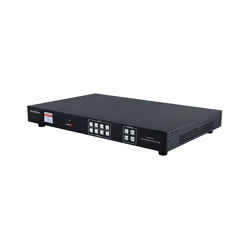 Soundvision Sms-Ed-404 เมทริกซ์สวิตช์ 4k 4 เข้า 4 ออก แบบไร้รอยต่อ Soundvision Sms-Ed-404 เมทริกซ์สวิตช์ 4k 4 เข้า 4 ออก แบบไร้รอยต่อ