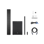 Soundvision Acs-1500 ชุดลำโพง Active คอลัมน์ 8×4 นิ้ว ซับ 15 นิ้ว 1800 วัตต์