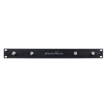 Soundvision Rkt-4a ชุดเพลทยึดเสาอากาศ 4 ต้น ขนาด 1u อุปกรณ์เสริมสำหรับชุดไมโครโฟนไร้สาย