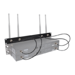 Soundvision Rkt-4a ชุดเพลทยึดเสาอากาศ 4 ต้น ขนาด 1u อุปกรณ์เสริมสำหรับชุดไมโครโฟนไร้สาย