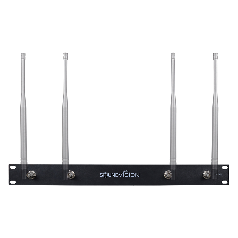 Soundvision Rkt-4a ชุดเพลทยึดเสาอากาศ 4 ต้น ขนาด 1u อุปกรณ์เสริมสำหรับชุดไมโครโฟนไร้สาย Soundvision Rkt-4a ชุดเพลทยึดเสาอากาศ 4 ต้น ขนาด 1u อุปกรณ์เสริมสำหรับชุดไมโครโฟนไร้สาย