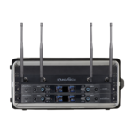 Soundvision Rkt-4a ชุดเพลทยึดเสาอากาศ 4 ต้น ขนาด 1u อุปกรณ์เสริมสำหรับชุดไมโครโฟนไร้สาย