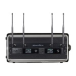 Soundvision Rkt-4a ชุดเพลทยึดเสาอากาศ 4 ต้น ขนาด 1u อุปกรณ์เสริมสำหรับชุดไมโครโฟนไร้สาย