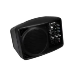 Mackie Srm150 Active Speaker Black ลำโพงมอนิเตอร์พกพาพร้อมมิกเซอร์ 3 ช่อง