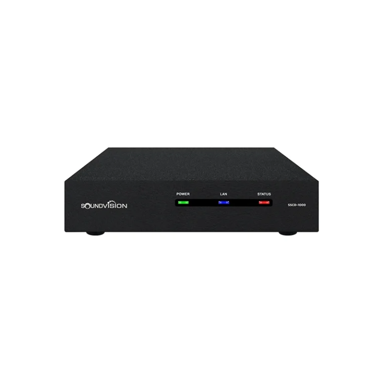 Soundvision Sscd-1000 เครื่องควบคุมอุปกรณ์ศูนย์กลาง แบบตั้งโปรแกรม