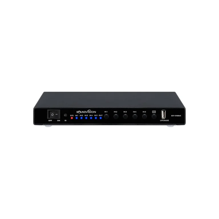 Soundvision Ssv-5100uc มัลติวิวเวอร์ 4k 5 เข้า 1 แบบไร้รอยต่อ
