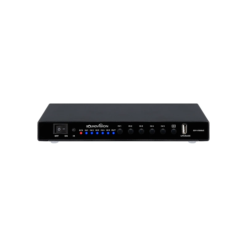 Soundvision Ssv-5100uc มัลติวิวเวอร์ 4k 5 เข้า 1 แบบไร้รอยต่อ Soundvision Ssv-5100uc มัลติวิวเวอร์ 4k 5 เข้า 1 แบบไร้รอยต่อ