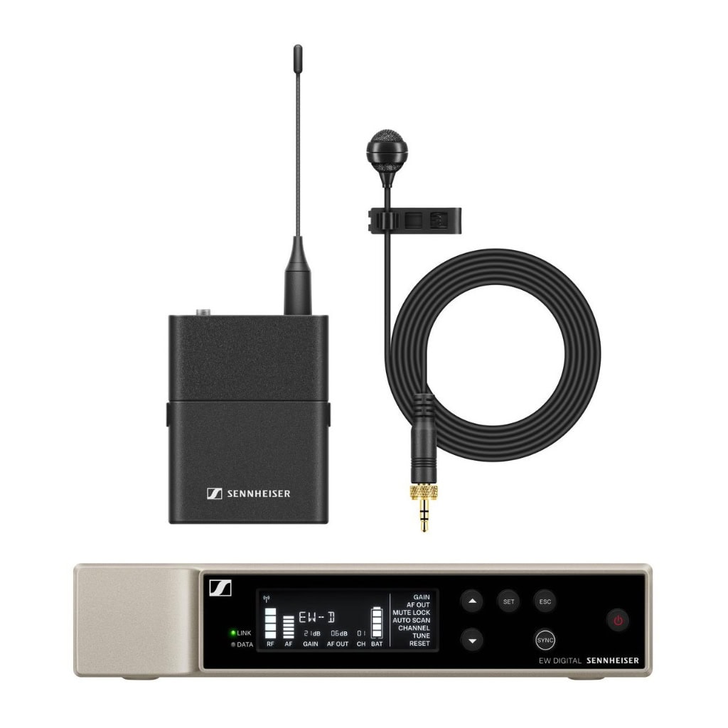 Sennheiser Ew-D Me 2 ไมโครโฟนไร้สาย หนีบปกเสื้อ (คัดลอก) Sennheiser Ew-D Me 2 ไมโครโฟนไร้สาย หนีบปกเสื้อ (คัดลอก)