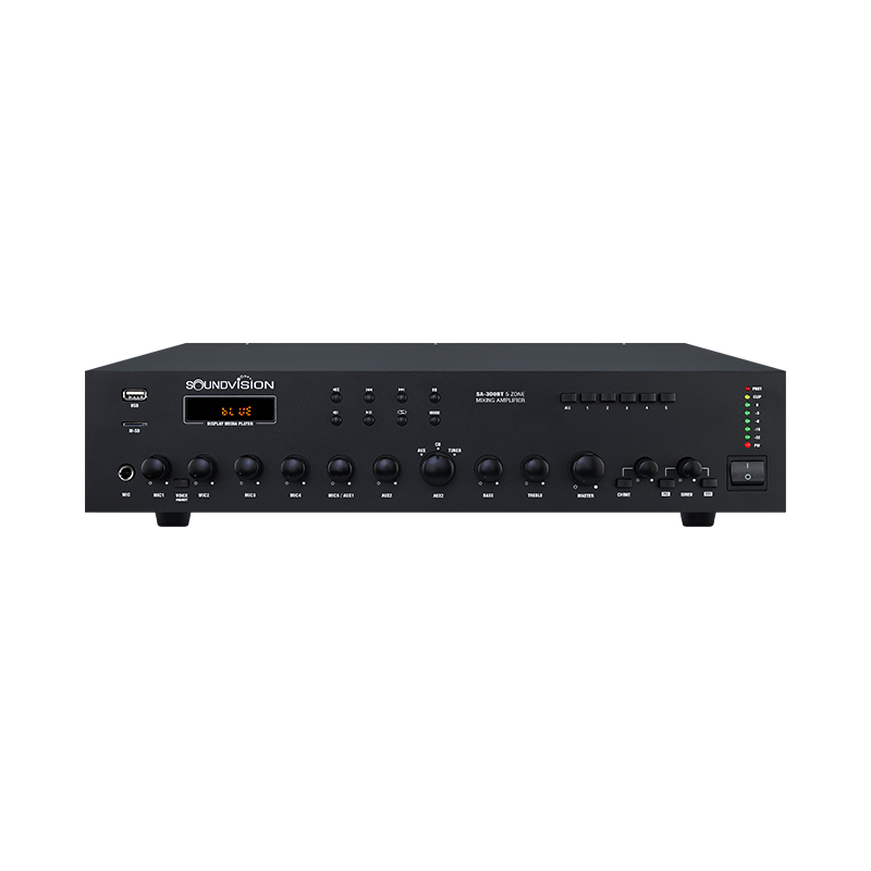 Soundvision Sa-150bt เครื่องขยายเสียง มิกซิ่งแอมป์ 5 โซน กำลังขับ 150 วัตต์ (คัดลอก) Soundvision Sa-150bt เครื่องขยายเสียง มิกซิ่งแอมป์ 5 โซน กำลังขับ 150 วัตต์ (คัดลอก)
