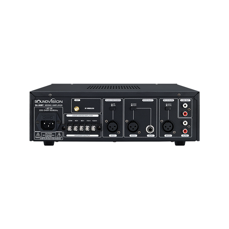 Soundvision Sa-60bt มิกซิ่งแอมป์ 60 วัตต์ Soundvision Sa-60bt มิกซิ่งแอมป์ 60 วัตต์
