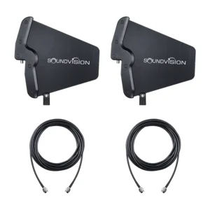 Soundvision Spa-1000a เสาอากาศ แบบ Active Directional สำหรับชุดไมโครโฟนไร้สาย