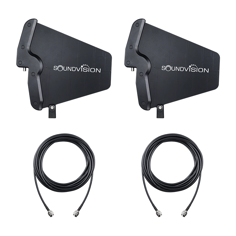 Soundvision Spa-1000a เสาอากาศ แบบ Active Directional สำหรับชุดไมโครโฟนไร้สาย Soundvision Spa-1000a เสาอากาศ แบบ Active Directional สำหรับชุดไมโครโฟนไร้สาย