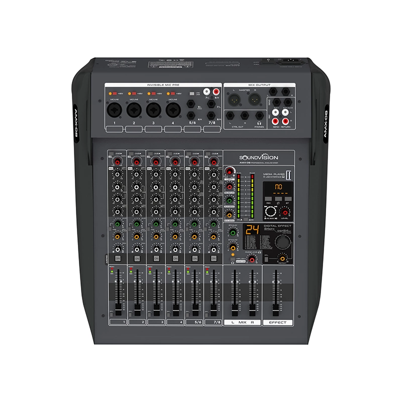 Soundvision Sa-300bt เครื่องขยายเสียง มิกซิ่งแอมป์ 5 Zones กำลังขับ 300 วัตต์ (คัดลอก) Soundvision Sa-300bt เครื่องขยายเสียง มิกซิ่งแอมป์ 5 Zones กำลังขับ 300 วัตต์ (คัดลอก)