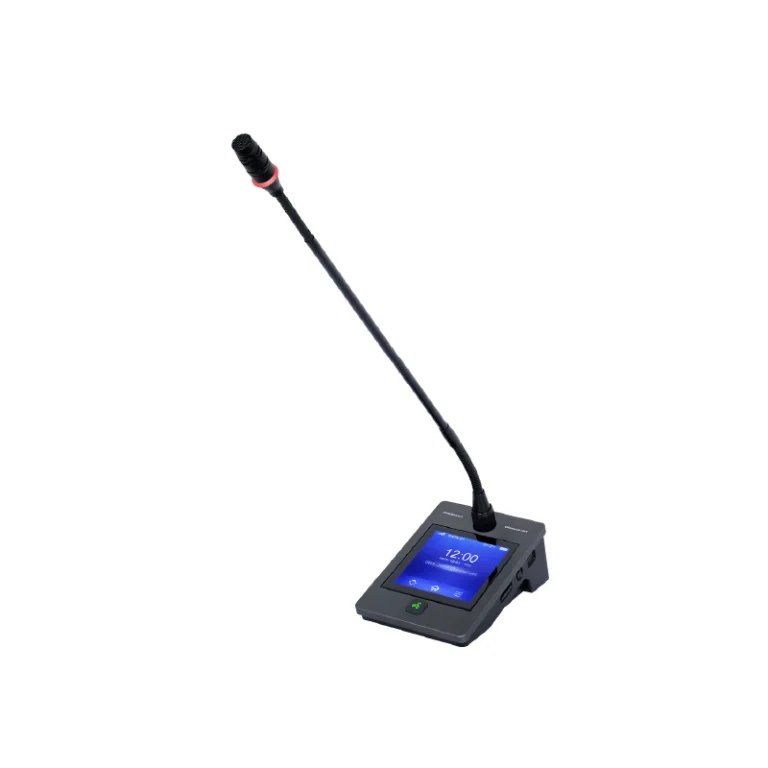 Soundvision Dws-3000cg ไมโครโฟนประชุมระบบดิจิตอลแบบไร้สายแบบสัมผัส (ไมค์ประธาน)