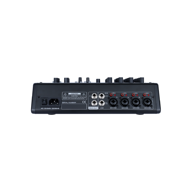 Soundvision Smx-6 อนาล็อกมิกเซอร์ ขนาด 8 ชาแนล Soundvision Smx-6 อนาล็อกมิกเซอร์ ขนาด 8 ชาแนล
