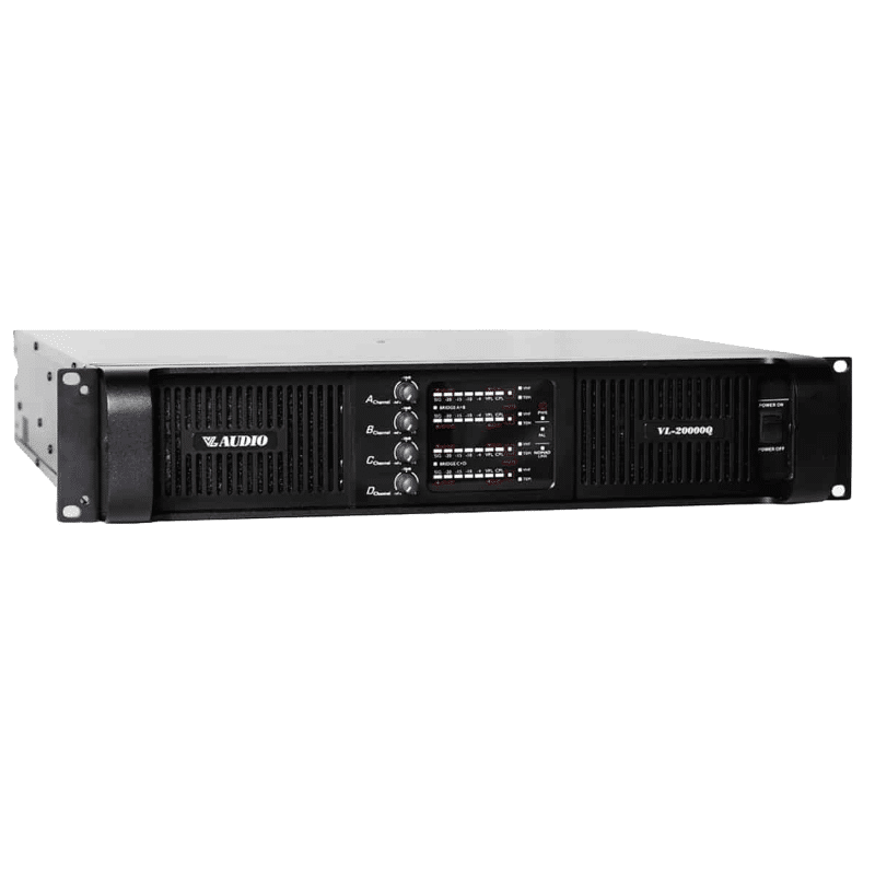 Vl Audio Vl-20000q Power Amplifier 4 Channel 10400w Vl Audio Vl-20000q Power Amplifier 4 Channel 10400w
