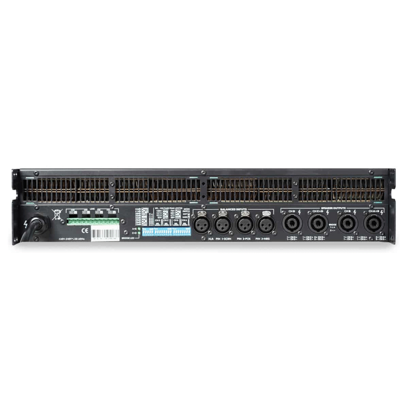 Vl Audio Vl-20000q Power Amplifier 4 Channel 10400w Vl Audio Vl-20000q Power Amplifier 4 Channel 10400w