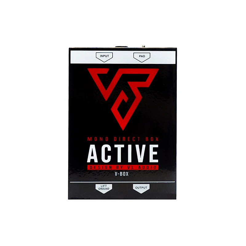 Vl Audio V-Box Mark Ii Active Mono Di Box 1 Channel Vl Audio V-Box Mark Ii Active Mono Di Box 1 Channel