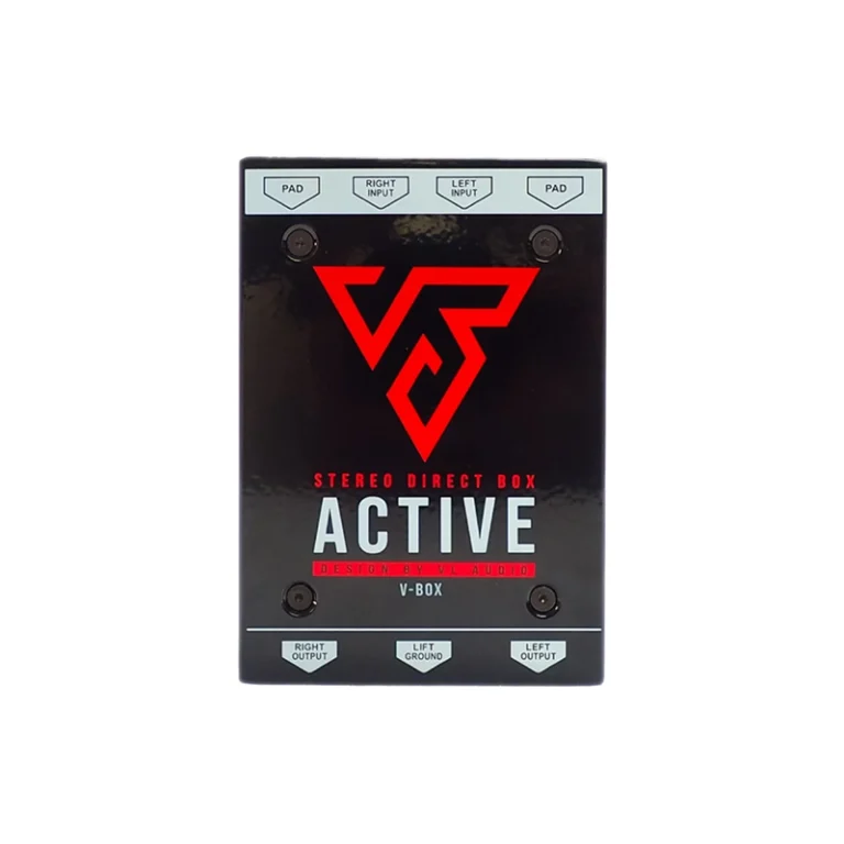 Vl Audio V-Box Mark Ii Active Stereo Di Box 2 Channel
