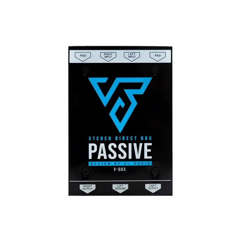 Vl Audio V-Box Mark Ii Passive Stereo Di Box 2 Channel