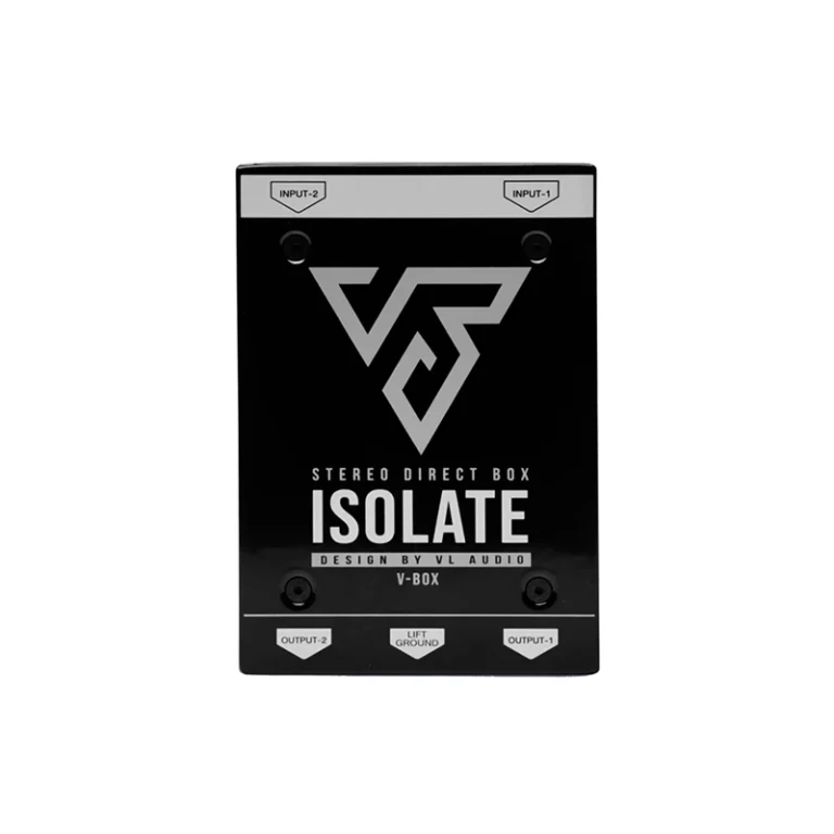 Vl Audio V-Box Mark Ii Stereo Isolate Di Box 2 Channel