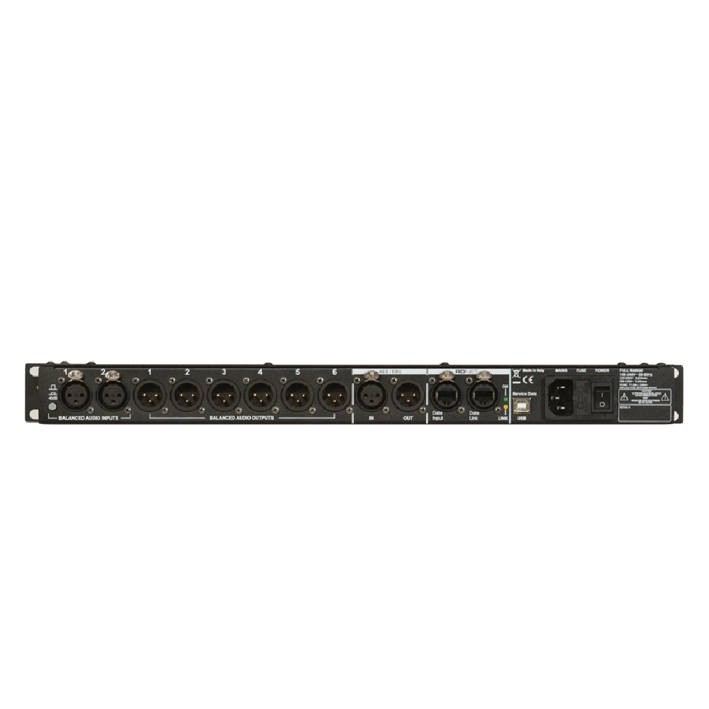 Dbtechnologies Ac26n โปรเซสเซอร์เสียง 2 Input / 6 Output มี Dsp Dbtechnologies Ac26n โปรเซสเซอร์เสียง 2 Input / 6 Output มี Dsp
