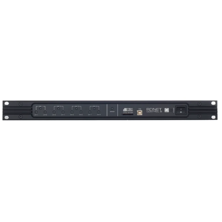 Dbtechnologies Control 8 ตัวควบคุมระบบเสียงผ่าน Rdnet